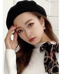 RESEXXY | ブラッシュベレー帽(ハンチング/ベレー帽)