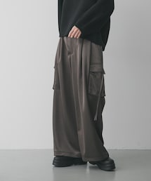 SENSE OF PLACE by URBAN RESEARCH | サテンカーゴパンツ(その他パンツ)