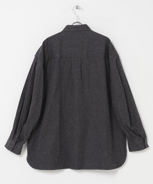 URBAN RESEARCH DOORS(アーバンリサーチドアーズ)の「STILL BY HAND SILK NEP OVER SHIRTS(シャツ/ブラウス・メンズ・ECRU/CHARCOAL・46/48)」の12枚目の写真