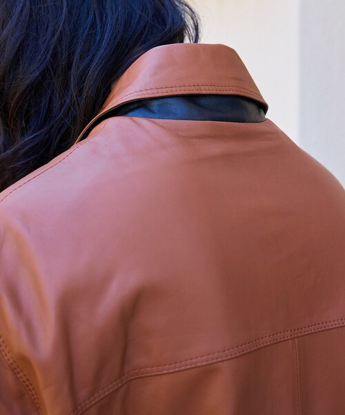 ADAM ET ROPE'（アダムエロペ）の「【ARDENNES/アルデンヌ】Claudia（その他アウター・メンズ・ブラック/ダークブラウン・48/50）」の21枚目の写真