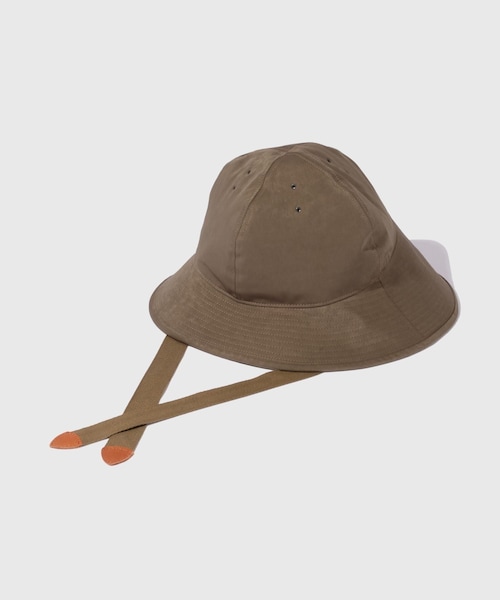 ADAM ET ROPE'（アダムエロペ）の「【SOLARIS&CO./ソロリスアンドコー】RAILMAN MIL SPEC CLOTH HAT（ハット・メンズ・ブラック/オリーブ・F）」の3枚目の写真