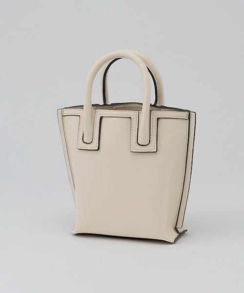 ROPE'（ロペ）の「【E'POR】Ree Mini（リー）【WEB限定/一部店舗限定】【メディア掲載】（ショルダーバッグ・レディース・チャコール/ライトグレー/ホワイト系/ベージュ/ライトグリーン/ブルー系/ラベンダー/パープル系/オフホワイト/ベージュ系/ピンク系・F）」の2枚目の写真