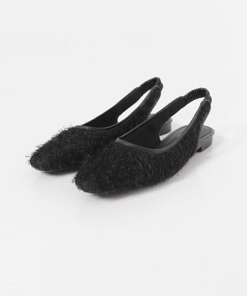 RODE SKO（ロデスコ）の「『MADE IN JAPAN』ヘアリーバックストラップミュール（その他シューズ・レディース・BLACK/BEIGE・36/37/38）」の13枚目の写真