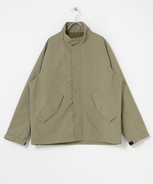 ITEMS URBANRESEARCH（アイテムズ アーバンリサーチ）の「ナイロンスタンドネックミリタリーブルゾン（ブルゾン・メンズ・BLACK/GREIGE/KHAKI・M/L）」の17枚目の写真