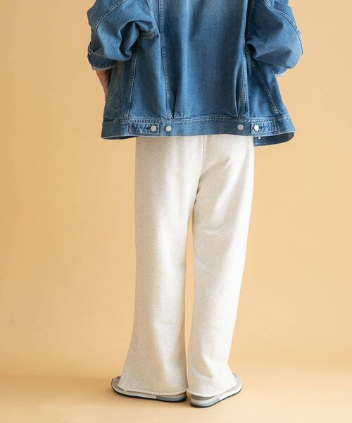 URBAN RESEARCH Sonny Label（アーバンリサーチサニーレーベル）の「スウェットワイドパンツ（スウェットパンツ・レディース・グレー/オートミール・36/38）」の8枚目の写真