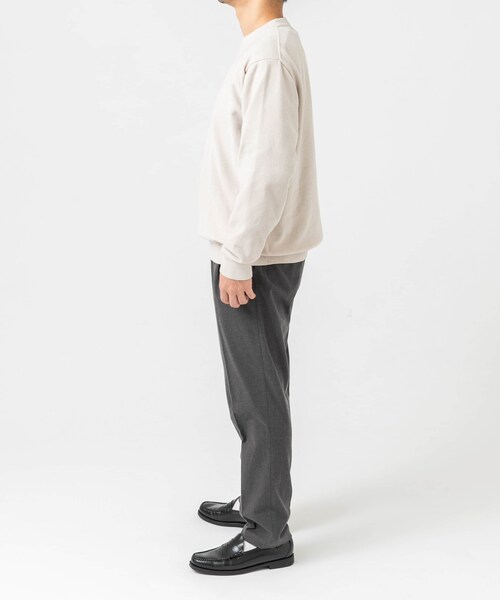 URBAN RESEARCH ROSSO（アーバンリサーチロッソ）の「『XLサイズあり』モールクルーネックニット（ニット/セーター・メンズ・BLACK/IVORY/BEIGE・M/L/XL）」の17枚目の写真