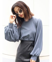 EMODA | ハイネックロングトップ(Tシャツ/カットソー)