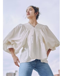 Ungrid | フロントギャザーボリュームブラウス(シャツ/ブラウス)