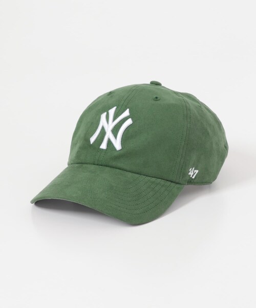 SENSE OF PLACE by URBAN RESEARCH(センスオブプレイスバイアーバンリサーチ)の「B.P Suede Collection NY(キャップ・メンズ・D/GREEN/KHAKI/NAVY・One)」の4枚目の写真