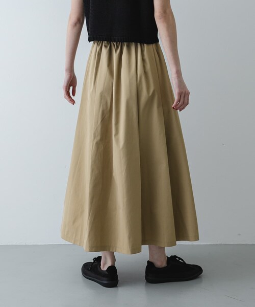 SENSE OF PLACE by URBAN RESEARCH（センスオブプレイスバイアーバンリサーチ）の「タックボリュームスカート（スカート・レディース・BEIGE/BLACK/BLUE・One）」の16枚目の写真