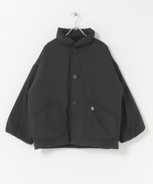 URBAN RESEARCH DOORS（アーバンリサーチドアーズ）の「ORCIVAL　STAND COLLAR BLOUSON（ブルゾン・レディース・BLACK/BEIGE/ORANGE・1）」の4枚目の写真