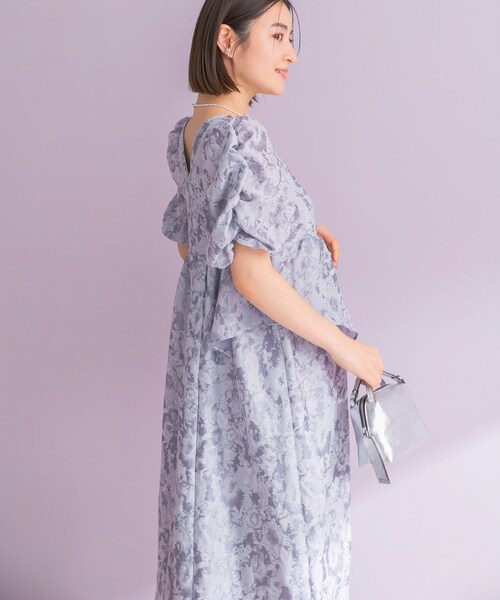 URBAN RESEARCH ROSSO（アーバンリサーチロッソ）の「ANDRESD　JACQUARD DRESS（ワンピース・レディース・L.GRAY/GRAY・M）」の19枚目の写真