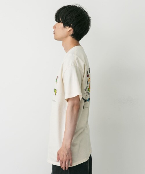 URBAN RESEARCH DOORS（アーバンリサーチドアーズ）の「LIBERTY GRAPHICS　Hummingbirds（Tシャツ/カットソー・メンズ・NATURAL・L/XL）」の5枚目の写真