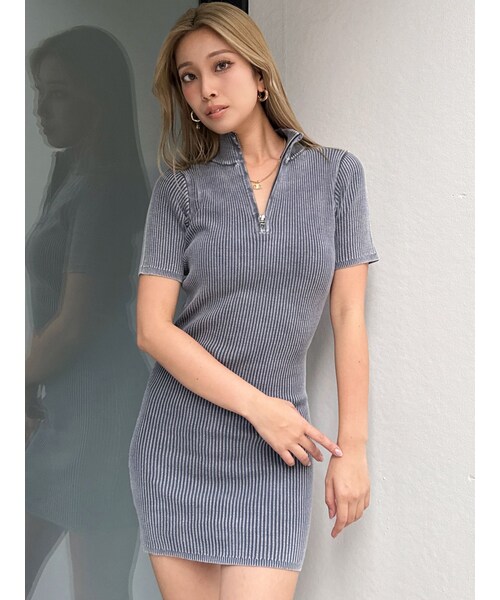 専用出品！GYDA ハーフZIPリブニットワンピース 他 おまとめ