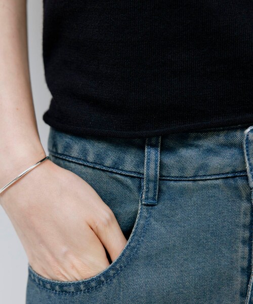 URBAN RESEARCH（アーバンリサーチ）の「STUDIO DOE　French Sleeve Knit Top（ニット/セーター・レディース・GREY/BLACK/WHITE・S）」の15枚目の写真