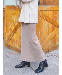 Ungrid | リブ編みマーメイドスカート(スカート)