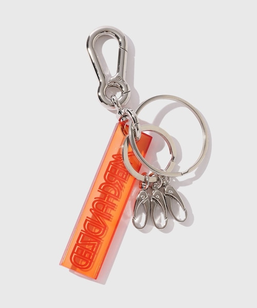 ADAM ET ROPE'(アダムエロペ)の「【KYOU/キョウ】EMPLOYEE Store Key Ring(キーホルダー・レディース・ブルー/オレンジ・F)」の4枚目の写真