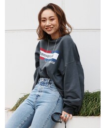 Ungrid | Danversロゴショートスウェット(スウェット)