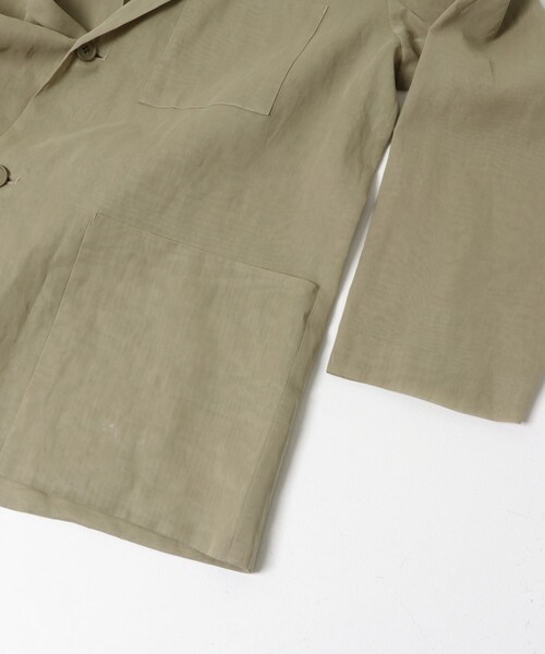 URBAN RESEARCH DOORS（アーバンリサーチドアーズ）の「STILL BY HAND　AIRY 2B JACKET（テーラードジャケット・メンズ・BLACK/KHK BEIGE/SLATE GREY・46/48）」の12枚目の写真