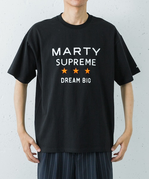 URBAN RESEARCH×MARTY SUPREME×A24 SOLID 3STAR LOGO T-SHIRTS 【公式