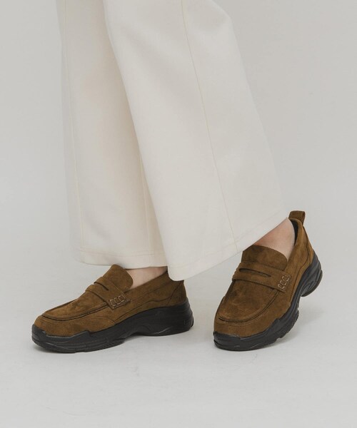 KBF（ケイビーエフ）の「スニーカーソールローファー（その他シューズ・レディース・BLACK/BROWN・S/M/L/LL）」の16枚目の写真