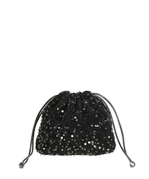 EATME | スパンコール巾着バッグ(ハンドバッグ)