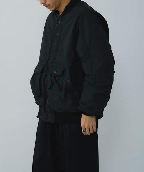 URBAN RESEARCH（アーバンリサーチ）の「MODMNT　AVIATOR JKT（その他アウター・メンズ・BLK/KHA・M/L/XL）」の4枚目の写真