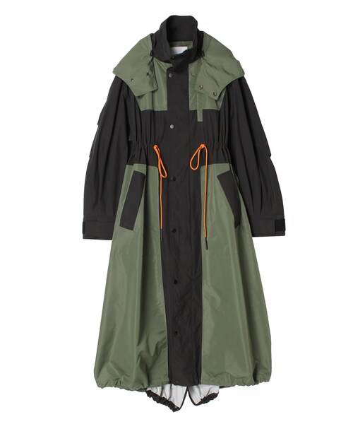 UN3D.（アンスリード）の「LIGHT MOUNTAIN CT（マウンテンパーカー・レディース・ベージュ/カーキ/ブラック・38/36）」の7枚目の写真