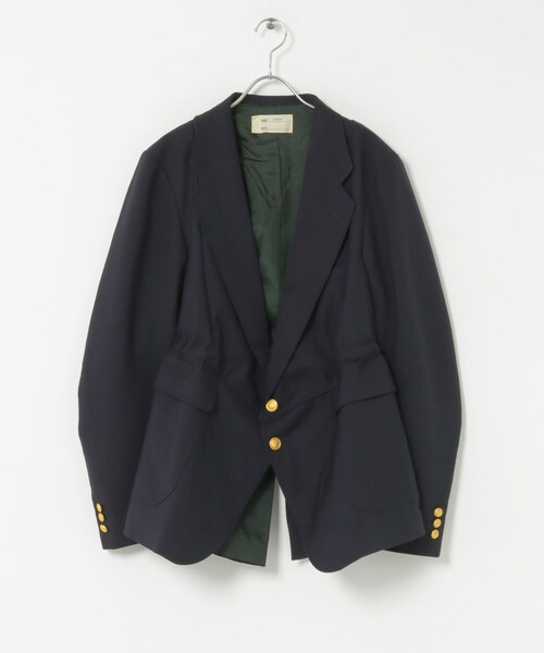 THE GOODLAND MARKET（ザグッドランドマーケット）の「77circa　make v shape navy blazer jacket（テーラードジャケット・レディース・navy1/navy2/navy3/navy4・one）」の21枚目の写真