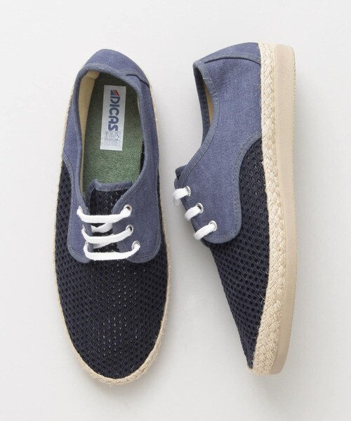 URBAN RESEARCH Sonny Label（アーバンリサーチサニーレーベル）の「DICAS　メッシュ×キャンバスレースアップシューズ∴（その他シューズ・メンズ・ホワイト/NAVY/ORANGE/L GREEN/L BLUE・40/41/42）」の14枚目の写真