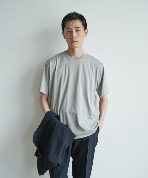 URBAN RESEARCH DOORS(アーバンリサーチドアーズ)の「LIFE STYLE TAILOR ファブリーズTシャツ(その他トップス・メンズ・WHITE/ICE GRAY/GRAY BLUE・M/L/XL)」の15枚目の写真