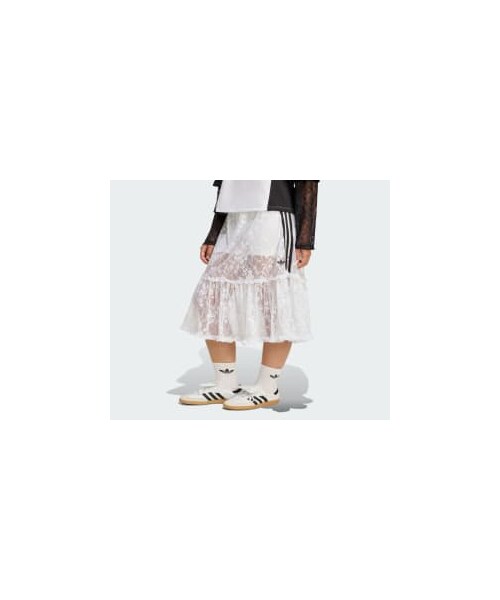 [ADIDAS] レース シースルー スカート adidas スカート LACE SKIRT / アディダス レース : ZOZOTOWN