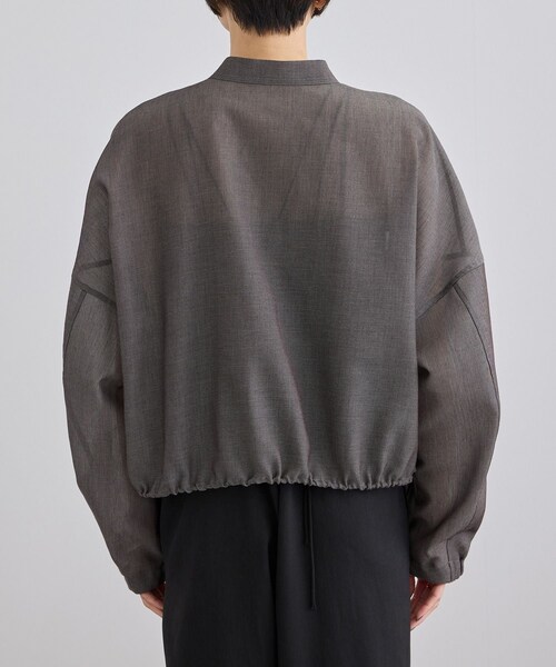 ADAM ET ROPE'(アダムエロペ)の「シアーツイルジップブルゾン(ブルゾン・レディース・キナリ/ブラウン・F)」の17枚目の写真