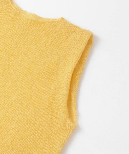 URBAN RESEARCH（アーバンリサーチ）の「『別注』WANDERUNG×URBAN RESEARCH　ニットベスト（ベスト・レディース・Purple/Gray/Yellow・FREE）」の12枚目の写真