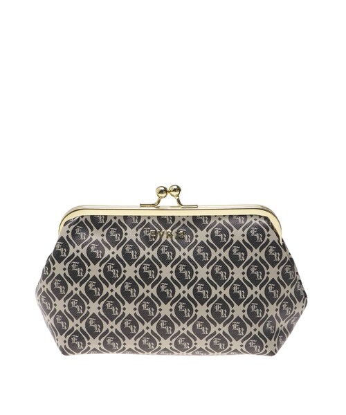 EVRIS（エヴリス）の「ERモノグラムポーチ（ポーチ・レディース・ブラウン/ブラック/グリーン・F）」の11枚目の写真