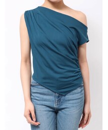 MURUA | ドレープワンショルトップス(Tシャツ/カットソー)