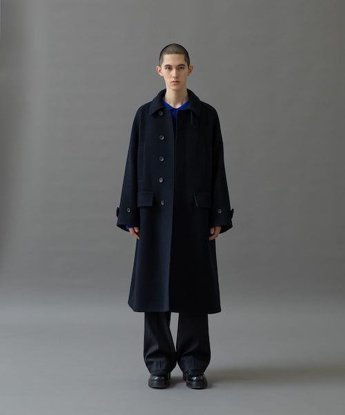 URBAN RESEARCH（アーバンリサーチ）の「ANOTHER OFFICE　Voyager Bold Balmacaan Coat（テーラードジャケット・メンズ・Black/Navy/H Charcoal・1/2/3）」の3枚目の写真