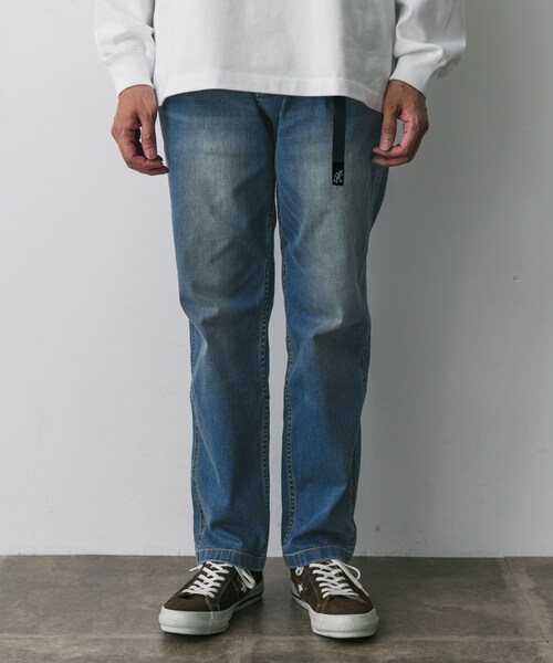 URBAN RESEARCH DOORS（アーバンリサーチドアーズ）の「『別注』Gramicci　Mountain Tuck Pants（デニムパンツ・メンズ・O.W./Dark Used/MediumUsed・S/M/L）」の15枚目の写真