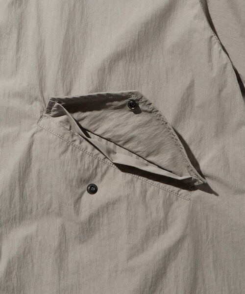 ADAM ET ROPE'（アダムエロペ）の「ナイロンタッサー ショートモッズコート（モッズコート・メンズ・ブラック/グレー・L/M）」の12枚目の写真