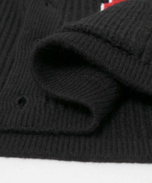 ITEMS URBANRESEARCH（アイテムズ アーバンリサーチ）の「ウール混サガラ刺繍カーディガン（カーディガン/ボレロ・メンズ・GRN/BLK・M/L）」の12枚目の写真