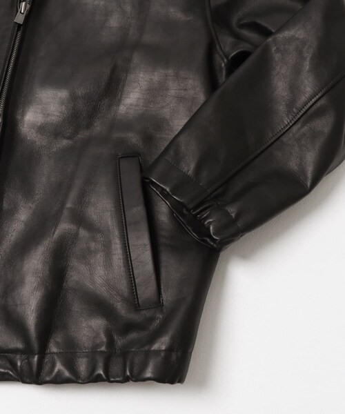 URBAN RESEARCH（アーバンリサーチ）の「『別注』semoh×URBAN RESEARCH　Horse Leather Jacket（テーラードジャケット・メンズ・BLACK・2/3）」の21枚目の写真