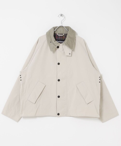URBAN RESEARCH DOORS(アーバンリサーチドアーズ)の「Barbour OS TRANSPORTER CASUAL JACKET(テーラードジャケット・メンズ・MIST/SAGE/BLACK・36/38/40/42)」の5枚目の写真