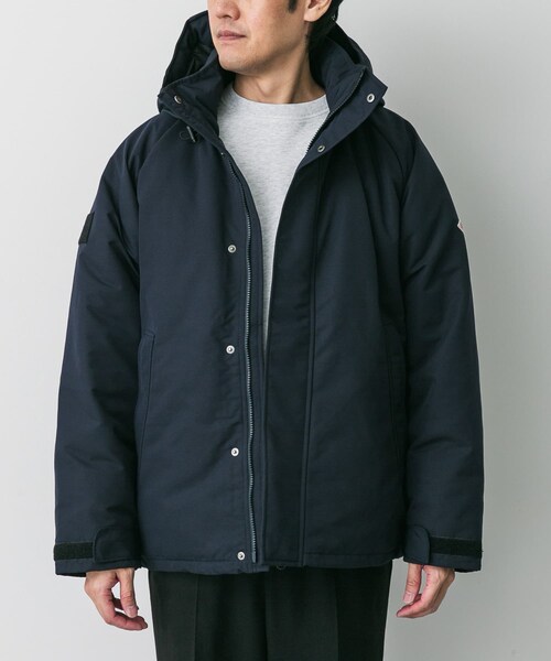 URBAN RESEARCH DOORS（アーバンリサーチドアーズ）の「DANTON　ARMY HOODED JACKET（その他アウター・メンズ・BLACK/LT.BEIGE/NAVY/IVORY/OLIVE/DK.BROWN・S/M/L/XL）」の6枚目の写真