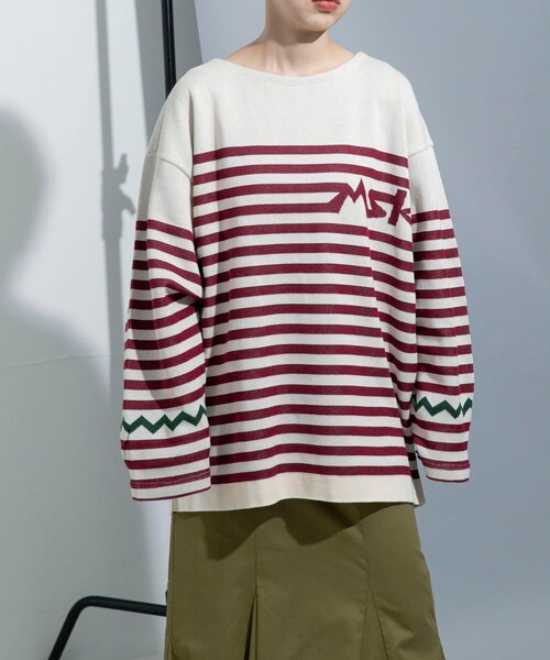 THE GOODLAND MARKET（ザグッドランドマーケット）の「master key　- MK - NOBORDER（ニット/セーター・メンズ・ENJI/IVORY/BRN・2）」の7枚目の写真