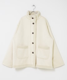 SENSE OF PLACE by URBAN RESEARCH | フェイクムートンスタンドジャケット(ムートンコート)