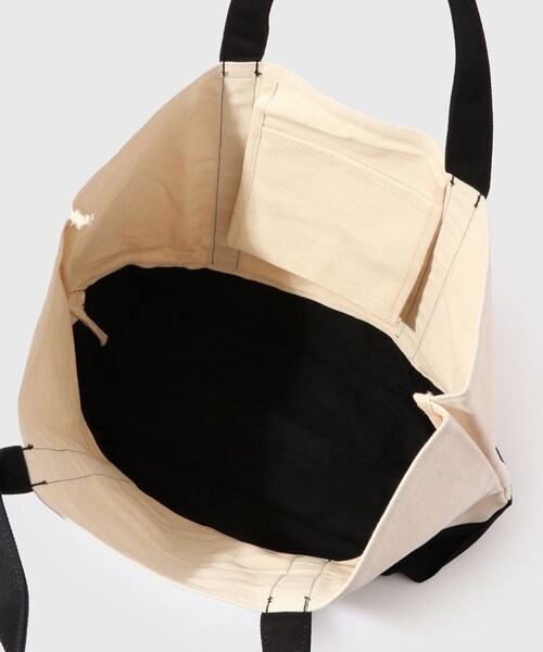 ADAM ET ROPE'（アダムエロペ）の「【ISNESS MUSIC/イズネス ミュージック】MINOT TOTE BAG（トートバッグ・メンズ・キナリ・F）」の5枚目の写真