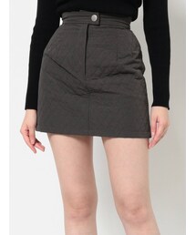 MURUA | キルティングミニスカート(スカート)