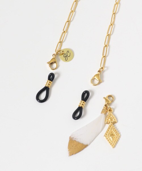 URBAN RESEARCH(アーバンリサーチ)の「SUNNY CORDS EYEWEAR CHAIN1(ネクタイ・レディース・GOLD・-)」の5枚目の写真