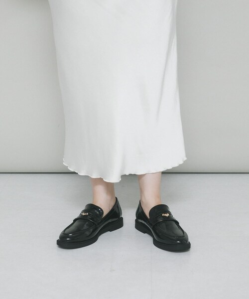 RODE SKO（ロデスコ）の「『WEB/一部店舗限定』コインローファー（ローファー・レディース・BLACK/BROWN/CAMEL/S/BLACK/E・36/37/38/39）」の7枚目の写真