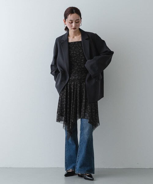 SENSE OF PLACE by URBAN RESEARCH（センスオブプレイスバイアーバンリサーチ）の「『軽量/消臭/抗菌』ベルトデザインミュール（パンプス・レディース・SILVER/BLACK・S/M/L）」の8枚目の写真